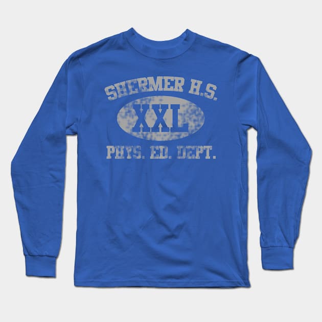 Shermer Athletics Long Sleeve T-Shirt by PopCultureShirts